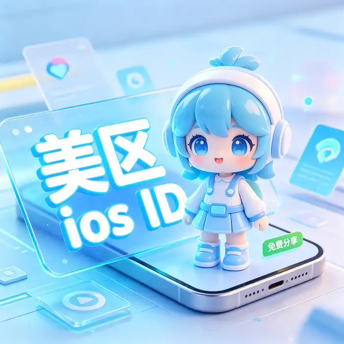 美国Apple ID注册资料与账号管理流程示意图